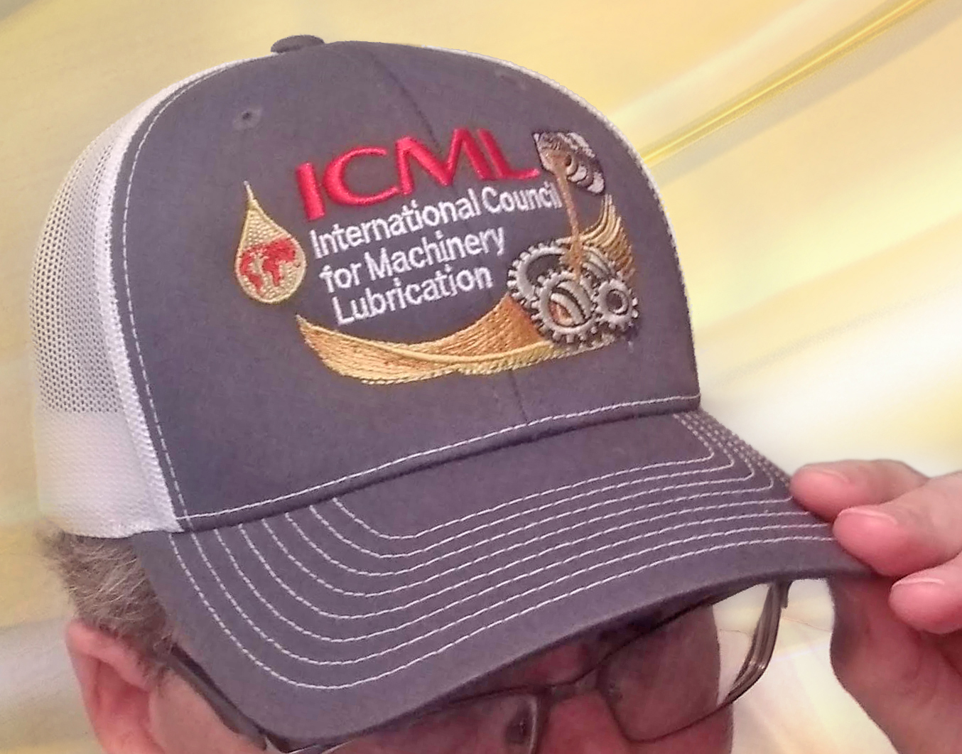 Embroidered ICML hat
